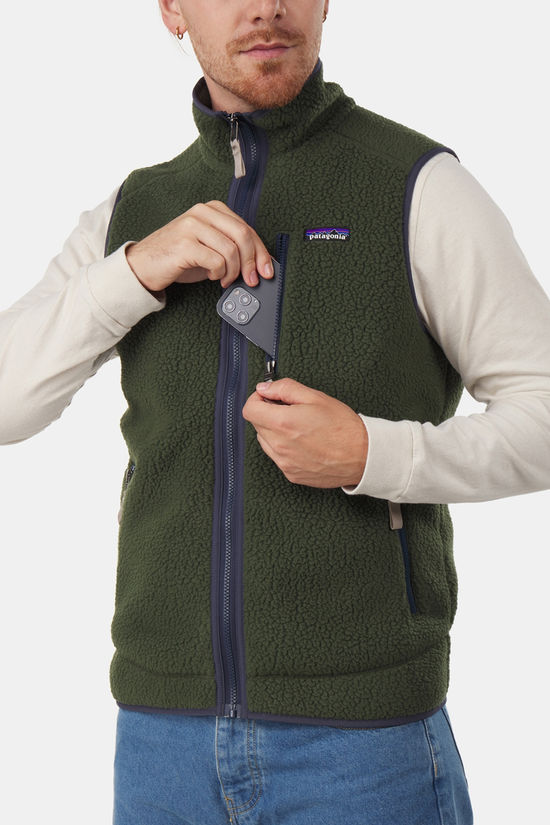 Patagonia Retro Pile Vest Bodywarmer green