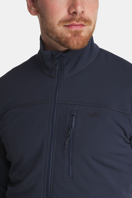Haglöfs Rosson Mid Hood Fleece dark blue