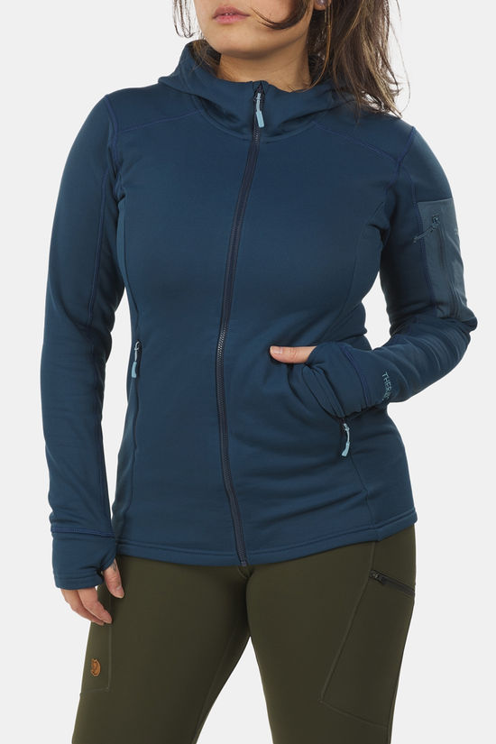 Rab Modulus Hoody Fleece Dames mid blue