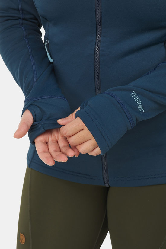 Rab Modulus Hoody Fleece Dames mid blue