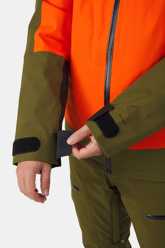 The North Face Mount Bre Ski-Jas orange/dark green