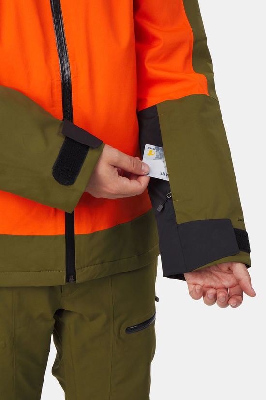 The North Face Mount Bre Ski-Jas orange/dark green