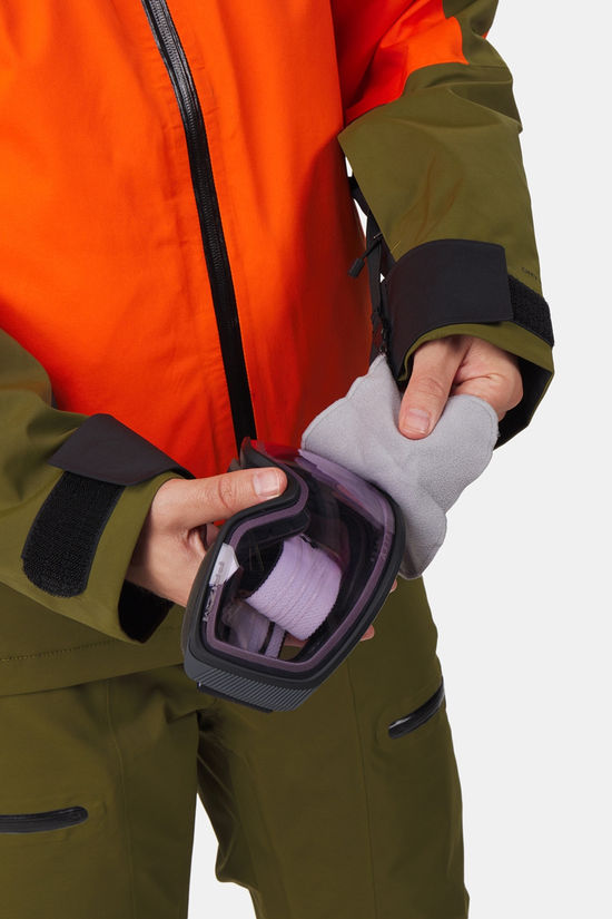 The North Face Mount Bre Ski-Jas orange/dark green