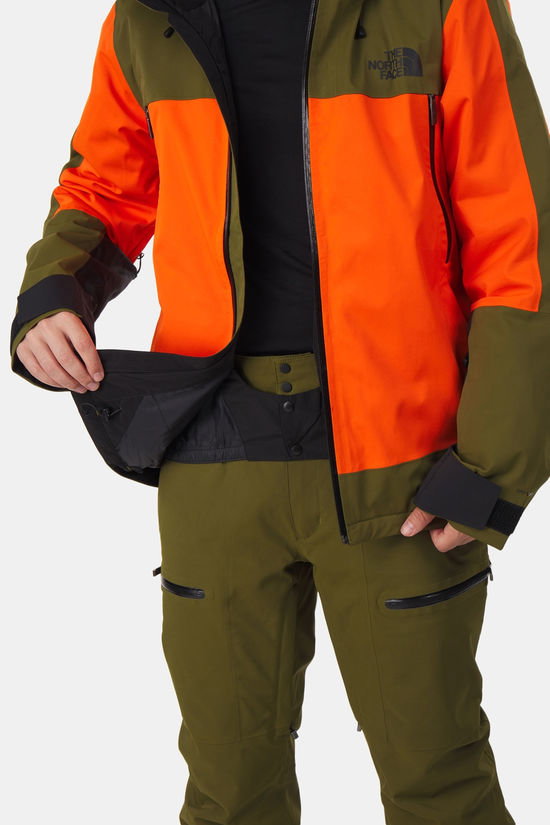 The North Face Mount Bre Ski-Jas orange/dark green