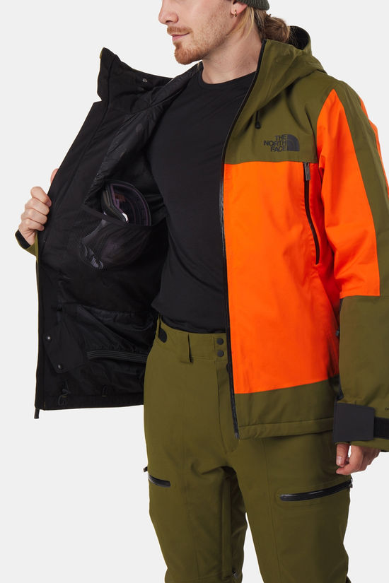 The North Face Mount Bre Ski-Jas orange/dark green