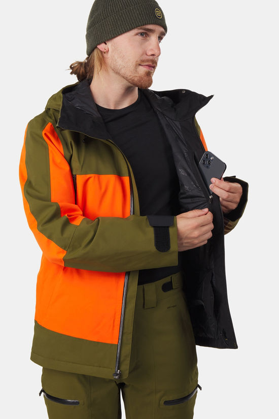 The North Face Mount Bre Ski-Jas orange/dark green