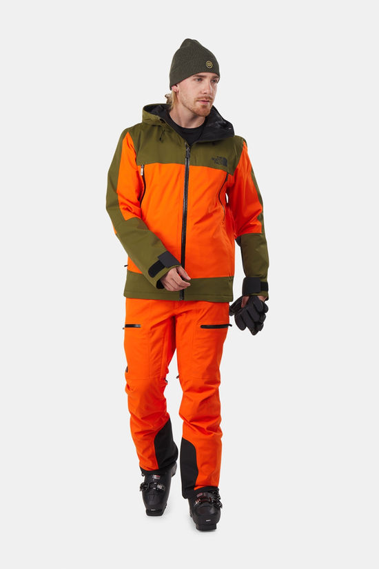 The North Face Mount Bre Ski-Jas orange/dark green