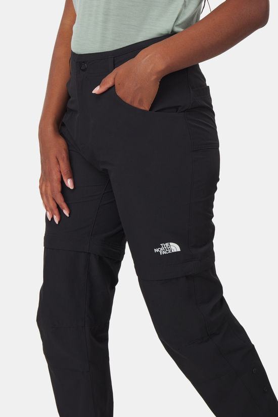 The North Face Exploration Conv Reg Straight Afritsbroek Dames Black
