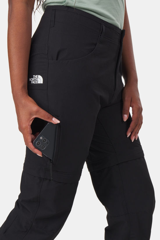 The North Face Exploration Conv Reg Straight Afritsbroek Dames Black