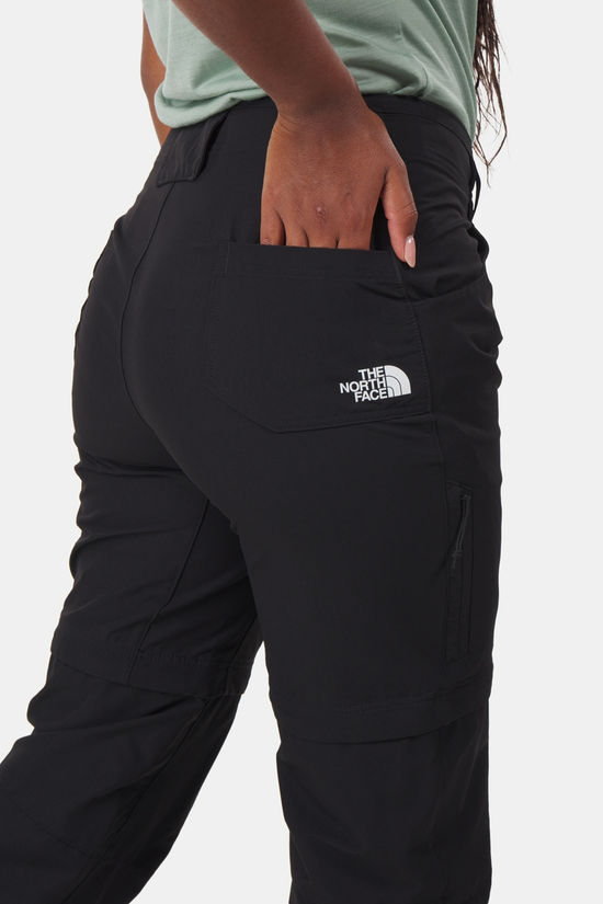 The North Face Exploration Conv Reg Straight Afritsbroek Dames Black