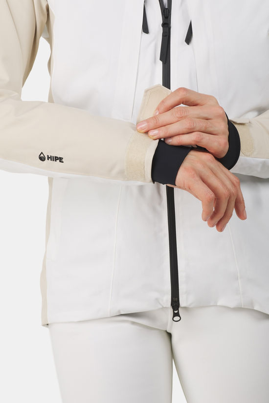 Peak Performance W Insulated 2L Ski Jacket Sand Brown/Off White