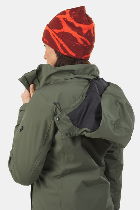 Peak Performance W Anima Jacket Ski-Jas Dames green