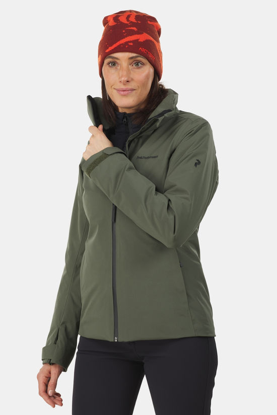 Peak Performance W Anima Jacket Ski-Jas Dames green