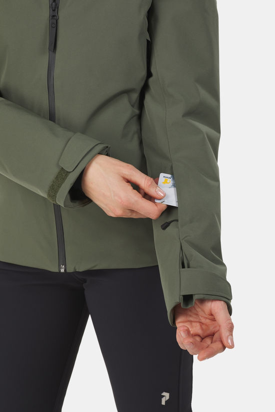 Peak Performance W Anima Jacket Ski-Jas Dames green
