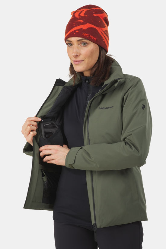 Peak Performance W Anima Jacket Ski-Jas Dames green