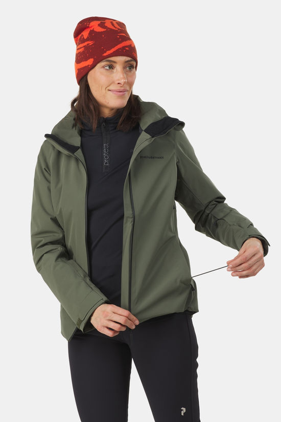 Peak Performance W Anima Jacket Ski-Jas Dames green