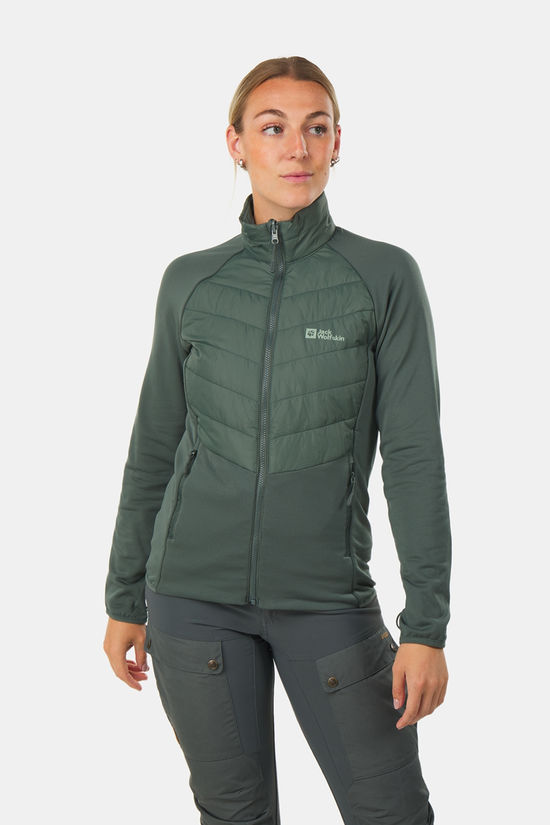 Jack Wolfskin Luntal 3-In-1 Jas Dames mid green
