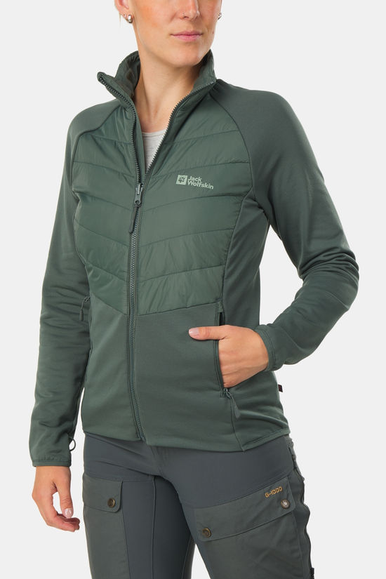 Jack Wolfskin Luntal 3-In-1 Jas Dames mid green