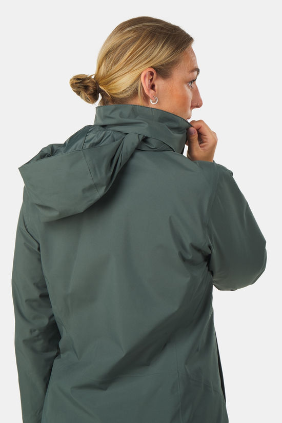 Jack Wolfskin Luntal 3-In-1 Jas Dames mid green