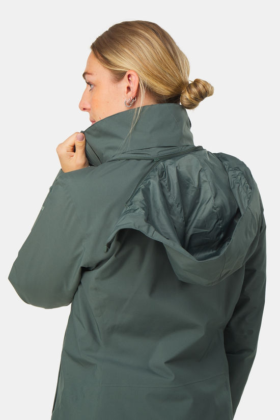 Jack Wolfskin Luntal 3-In-1 Jas Dames mid green