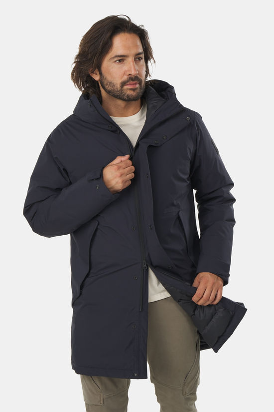 Jack Wolfskin Brandenburger Coat Donsparka dark blue
