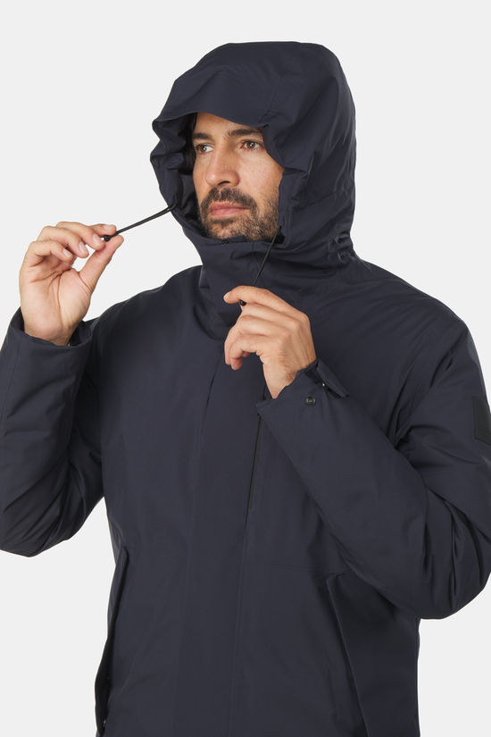 Jack Wolfskin Brandenburger Coat Donsparka dark blue