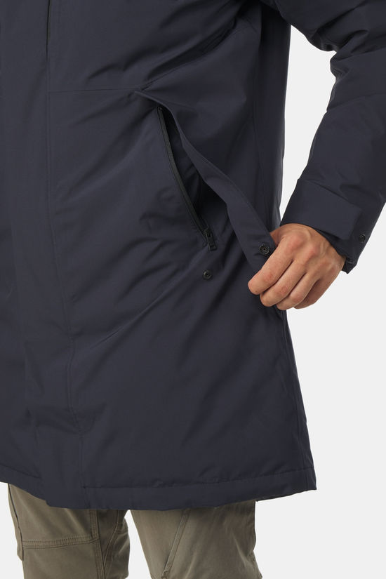 Jack Wolfskin Brandenburger Coat Donsparka dark blue