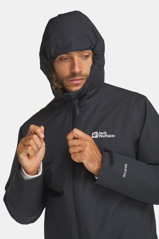 Jack Wolfskin Wisper Ins Gevoerde Jas black