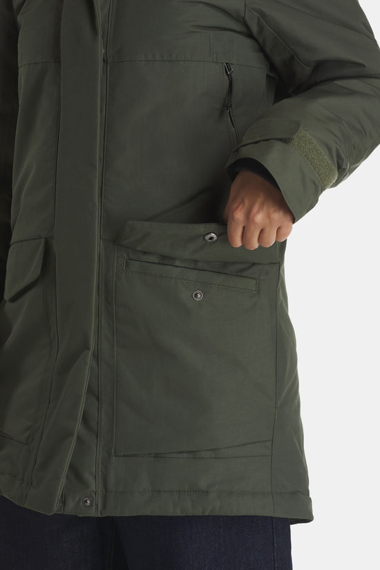 Didriksons Frida 7 Parka Dames dark khaki