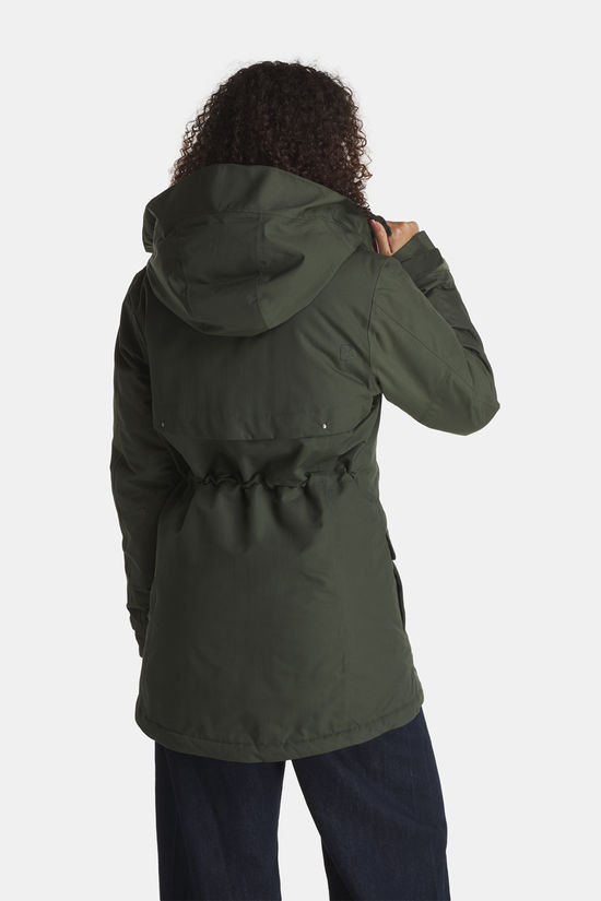 Didriksons Frida 7 Parka Dames dark khaki