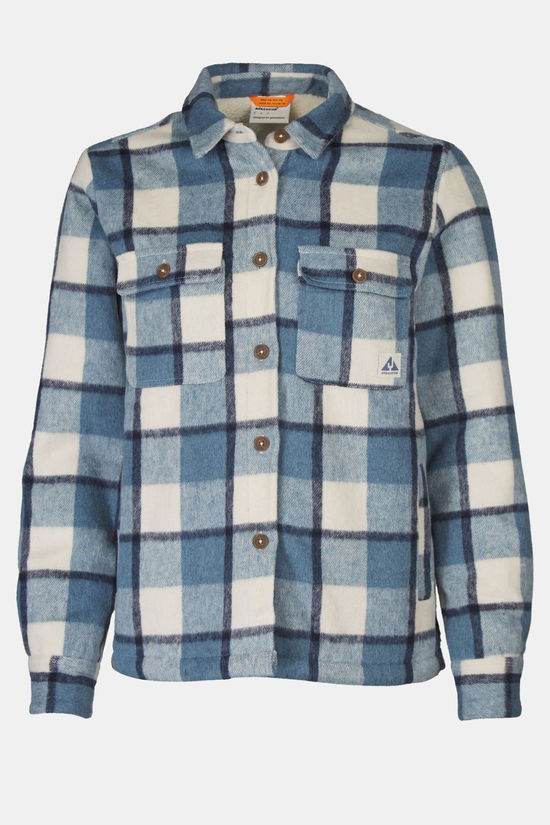 Ayacucho Flannel Padded Blouse Dames Mid Blue/Assorted / Mixed