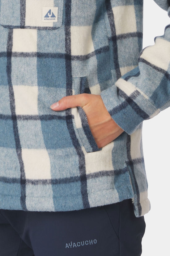 Ayacucho Flannel Padded Blouse Dames Mid Blue/Assorted / Mixed