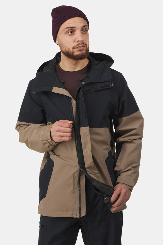 Volcom L Gore-Tex Jacket Ski-Jas Brown/Black