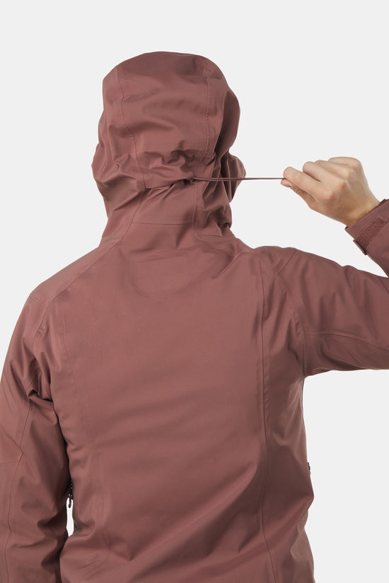 Patagonia Stormstride Hardshell Ski-Jas Dames dark pink