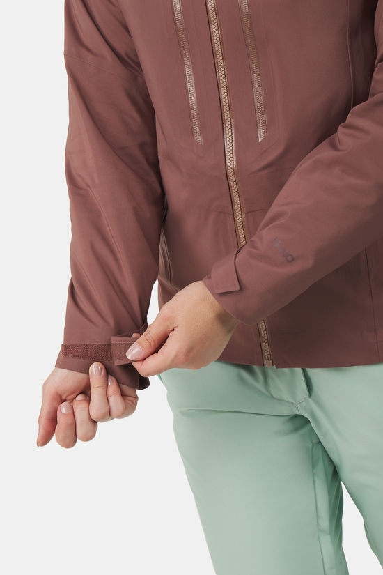 Patagonia Stormstride Hardshell Ski-Jas Dames dark pink
