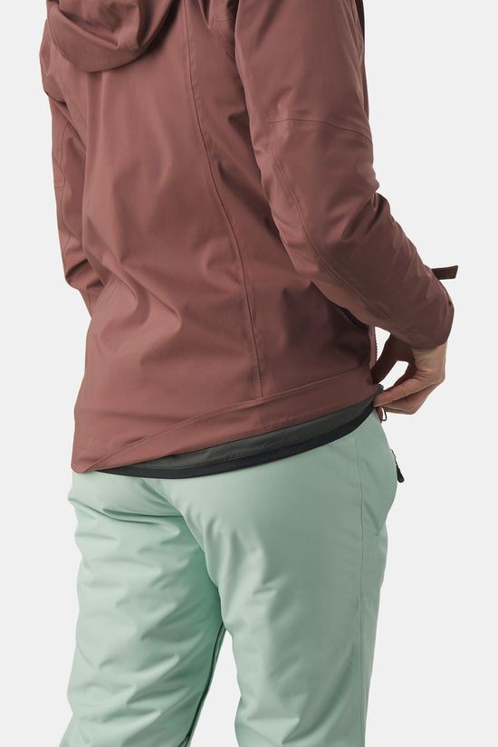 Patagonia Stormstride Hardshell Ski-Jas Dames dark pink