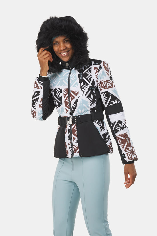 Poivre Blanc Jacket Ski-Jas Dames Black