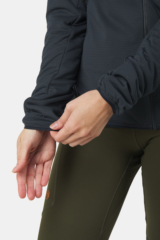 Rab Evolute Hoody Fleece Dames dark grey