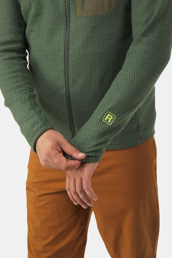Patagonia R1 Air Full-Zip Hoody Fleecevest dark green/green