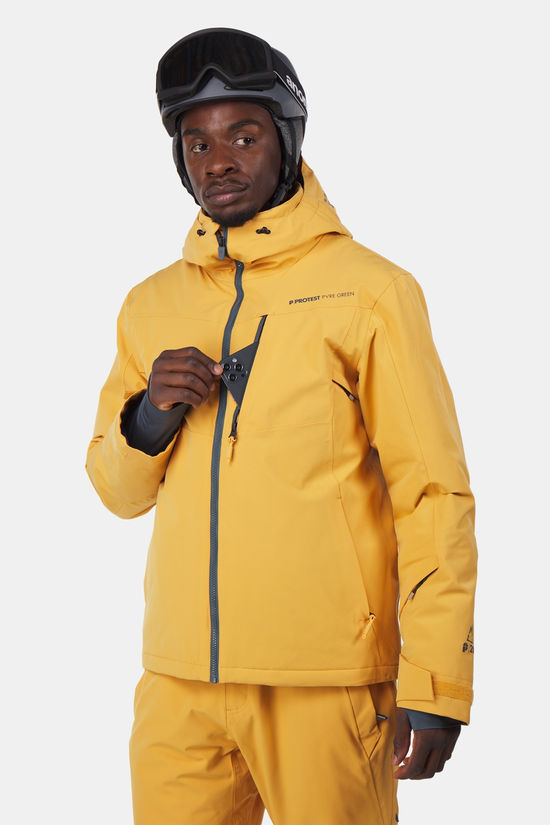 Protest Prtbarric Ski-Jas yellow