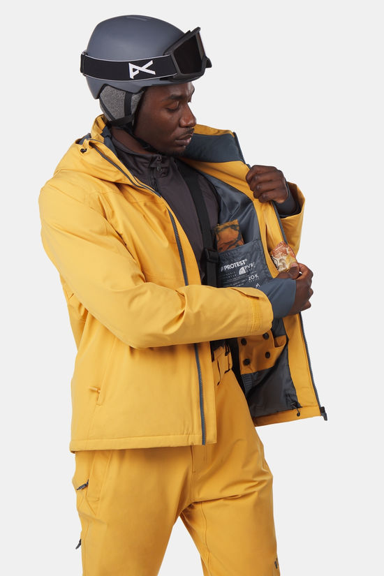 Protest Prtbarric Ski-Jas yellow