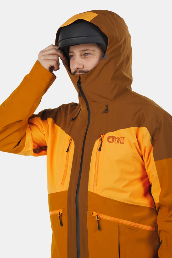 Picture Naikoon Jkt Ski-Jas orange/brown