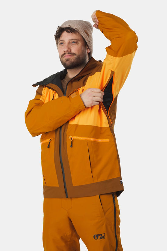 Picture Naikoon Jkt Ski-Jas orange/brown