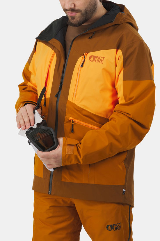 Picture Naikoon Jkt Ski-Jas orange/brown