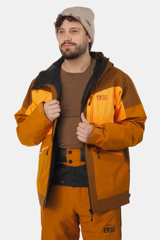 Picture Naikoon Jkt Ski-Jas orange/brown