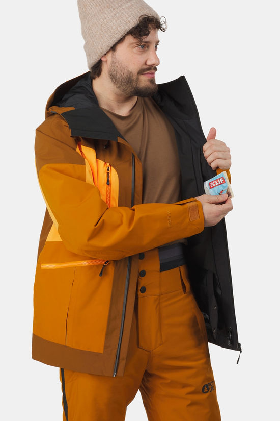 Picture Naikoon Jkt Ski-Jas orange/brown