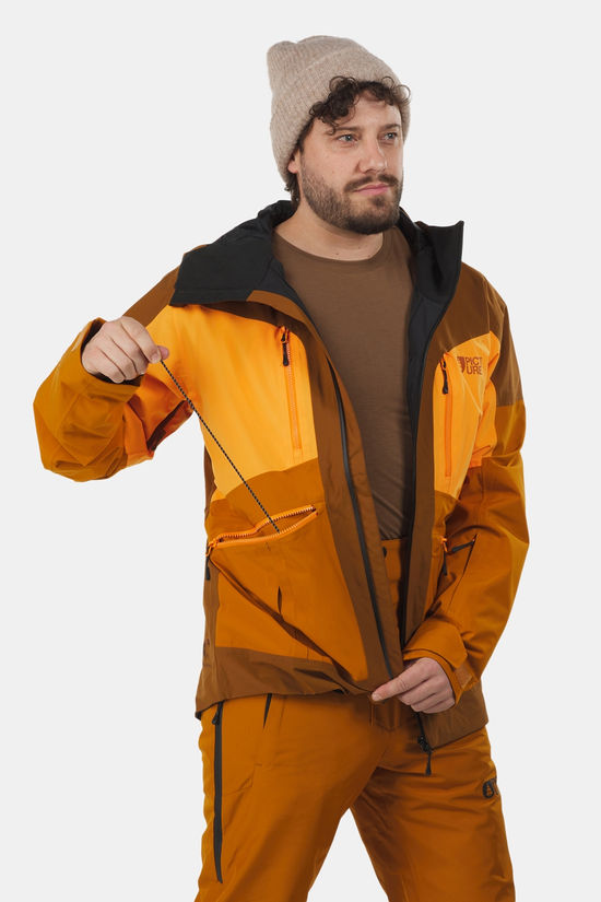 Picture Naikoon Jkt Ski-Jas orange/brown