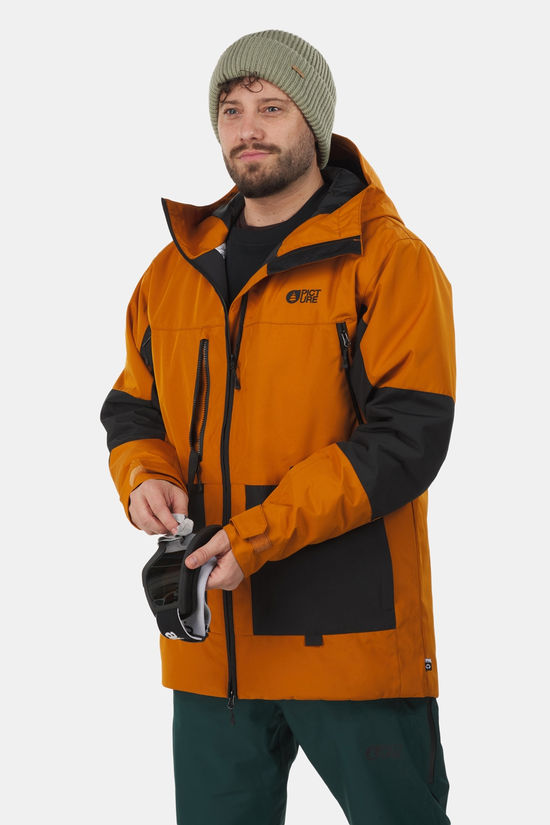 Picture Jomoh Jkt Ski-Jas Orange/Black