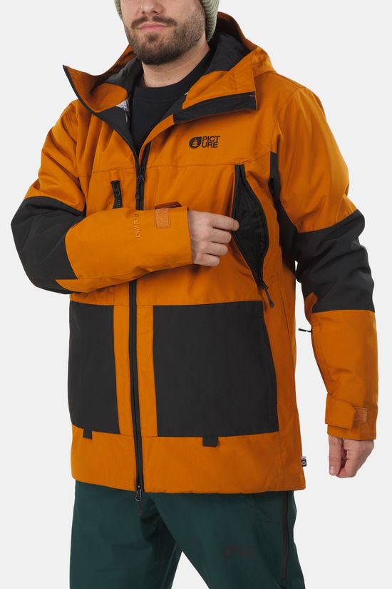 Picture Jomoh Jkt Ski-Jas Orange/Black
