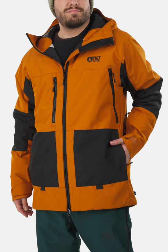 Picture Jomoh Jkt Ski-Jas Orange/Black